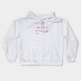 Boygenius lyrics Kids Hoodie